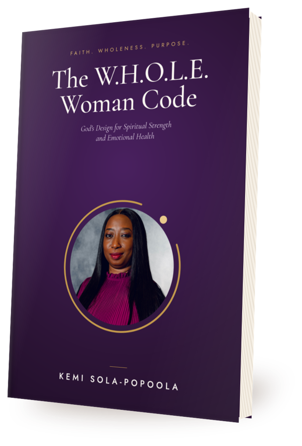 Cover of The W.H.O.L.E. Woman Code by Kemi Sola-Popoola
